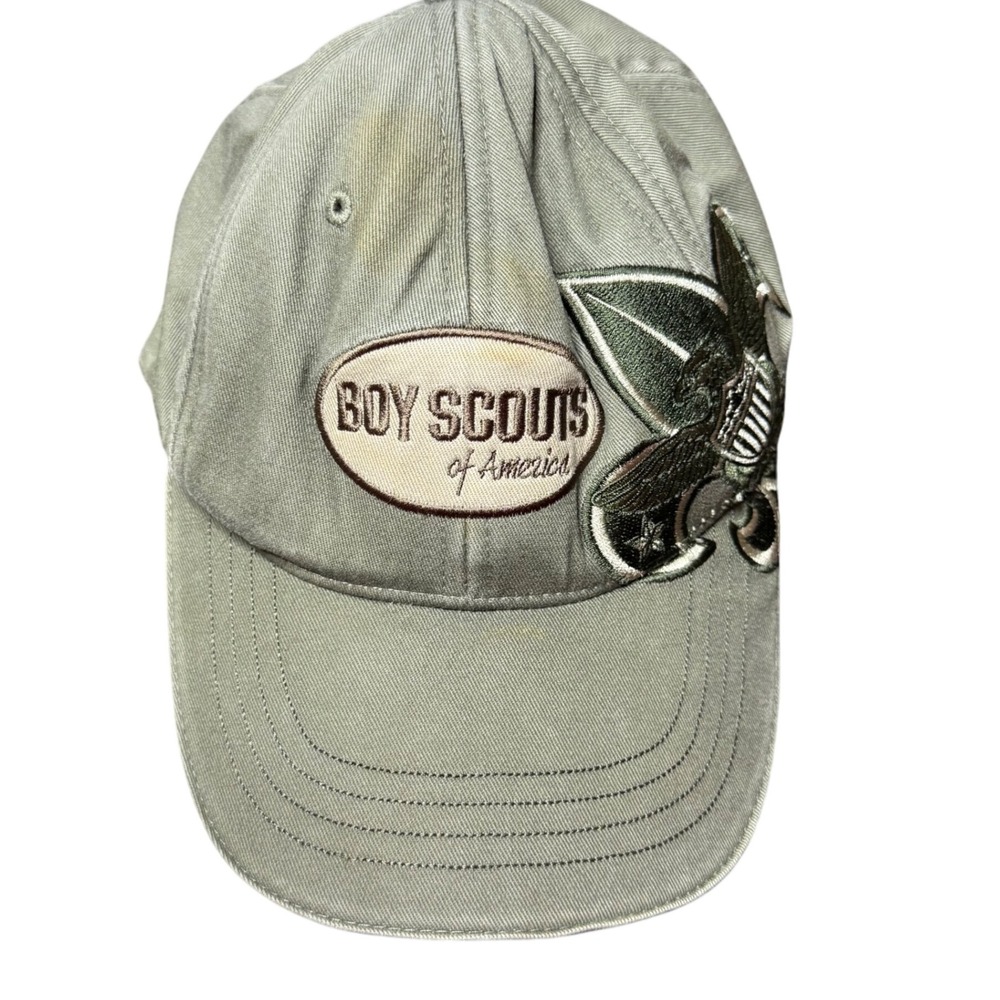 Boy Scouts of America Hat 100‎ Years Anniversary Cap Olive Green